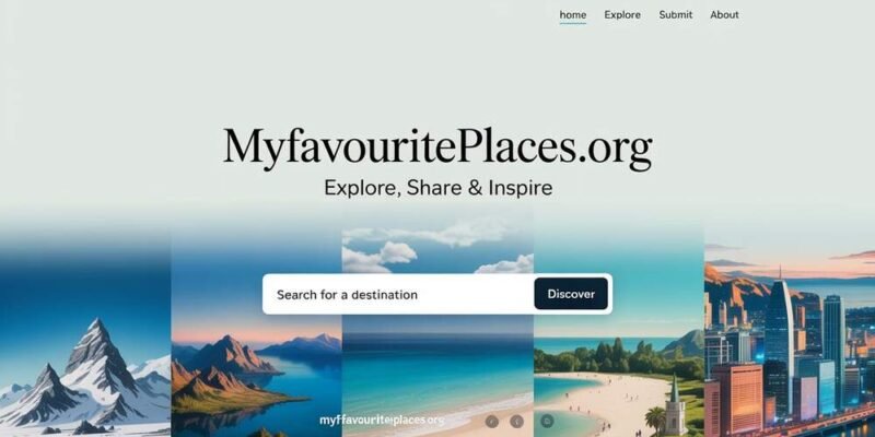 MyFavouritePlaces.org – Explore, Share & Inspire