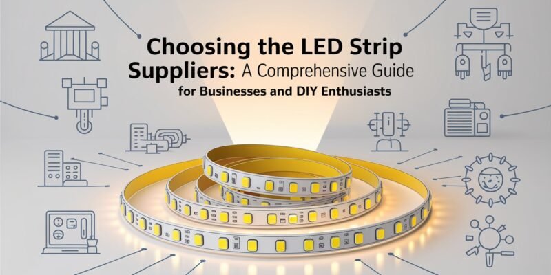 Choosing the Best LED Strip Suppliers A Comprehensive Guide for Businesses and DIY Enthusiasts