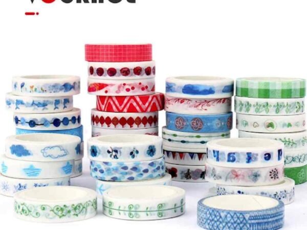 Custom Washi Tape Add Artistic Flair to Journals and Gifts