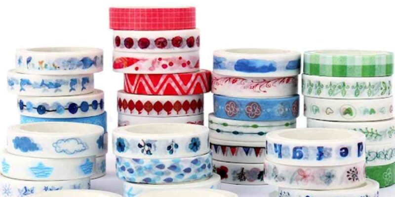 Custom Washi Tape Add Artistic Flair to Journals and Gifts