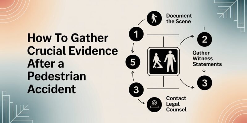 How to Gather Crucial Evidence After a Pedestrian Accident