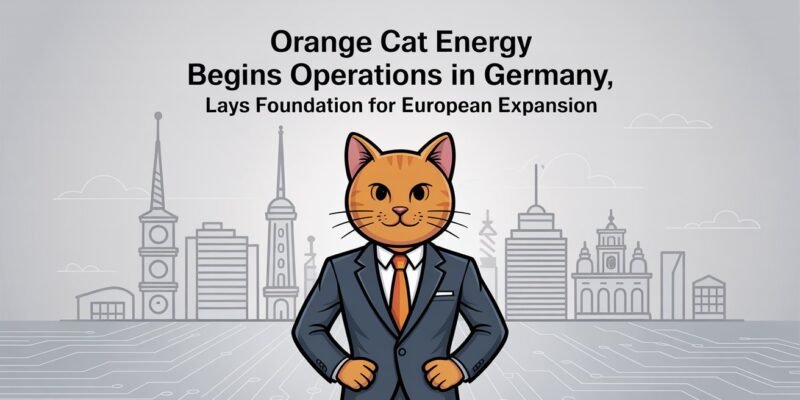 Orange Cat Energy Begins Operations in Germany, Lays Foundation for European Expansion