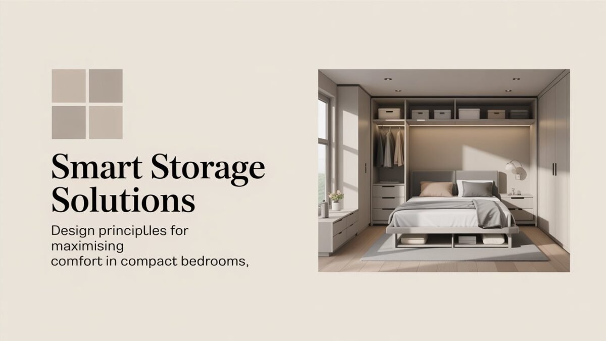 Smart Storage Solutions Design Principles for Maximising Comfort in Compact Bedrooms