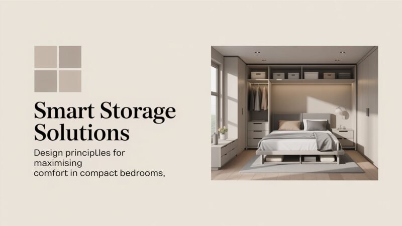 Smart Storage Solutions Design Principles for Maximising Comfort in Compact Bedrooms