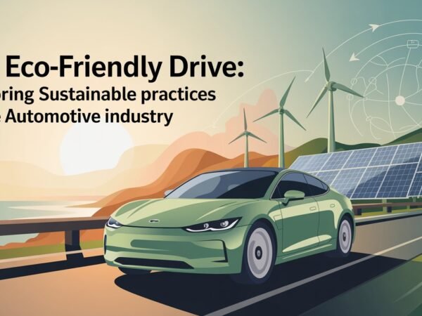 The Eco-Friendly Drive Exploring Sustainable Practices in the Automotive Industry