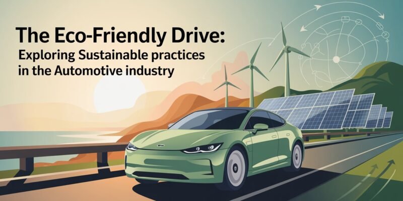 The Eco-Friendly Drive Exploring Sustainable Practices in the Automotive Industry