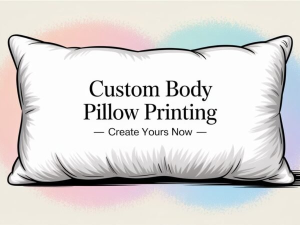 Custom Body Pillow Printing – Create Yours Now