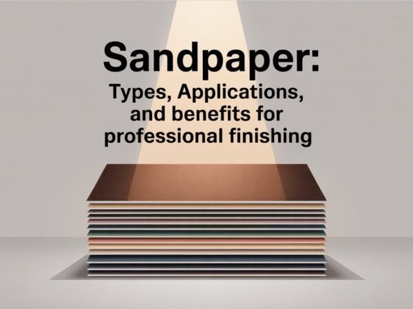 Sandpaper Types, Applications, and Benefits for Professional Finishing
