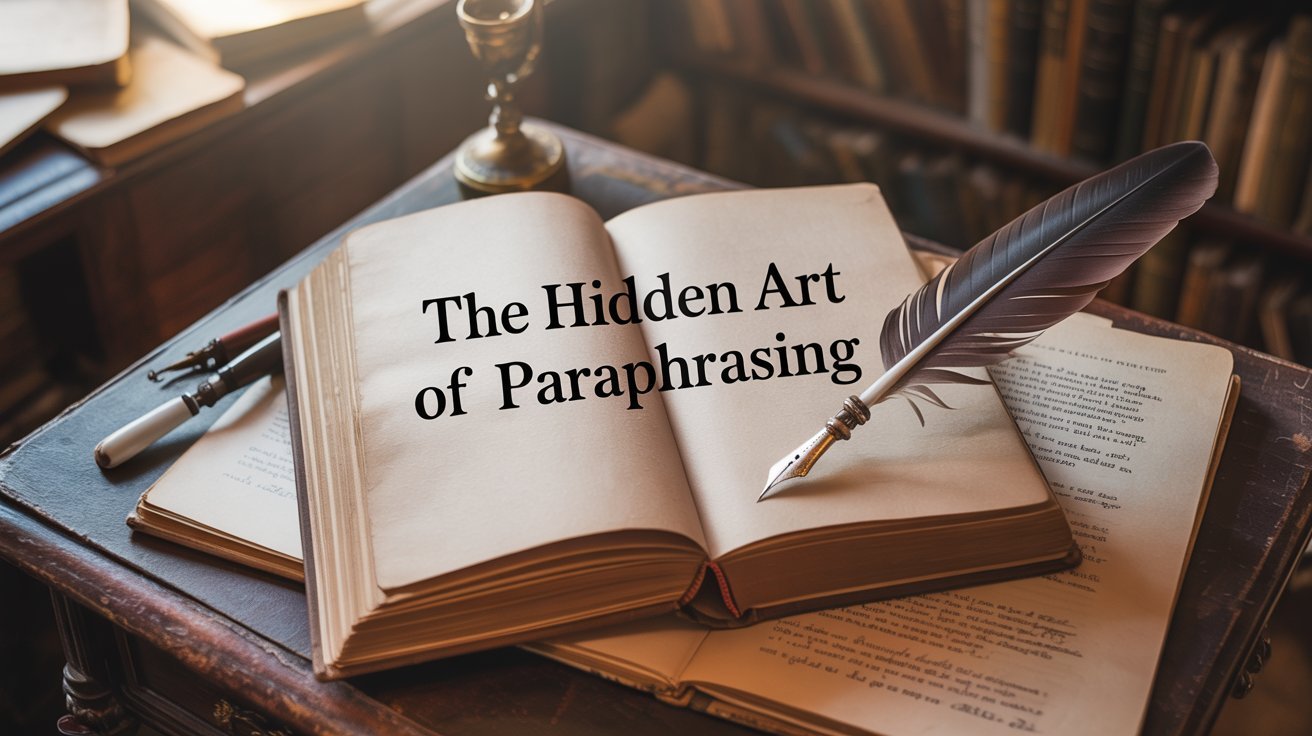 The Hidden Art of Paraphrasing Boost Your Essay Without Plagiarizing