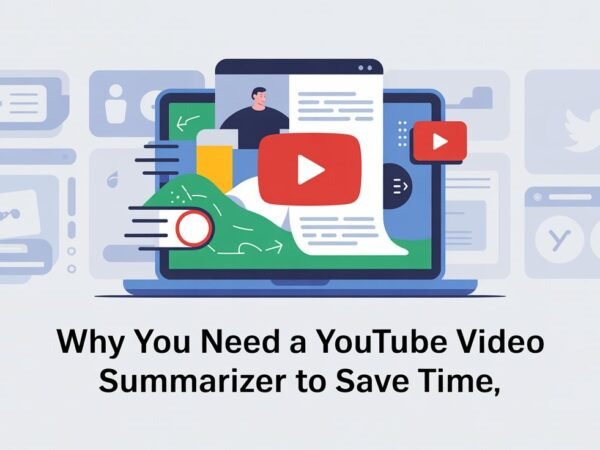Why You Need a YouTube Video Summarizer to Save Time