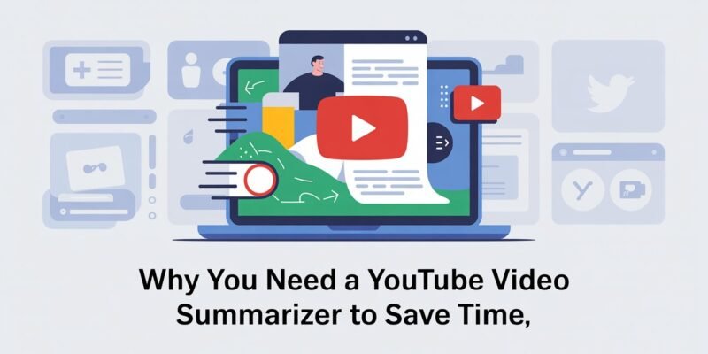 Why You Need a YouTube Video Summarizer to Save Time