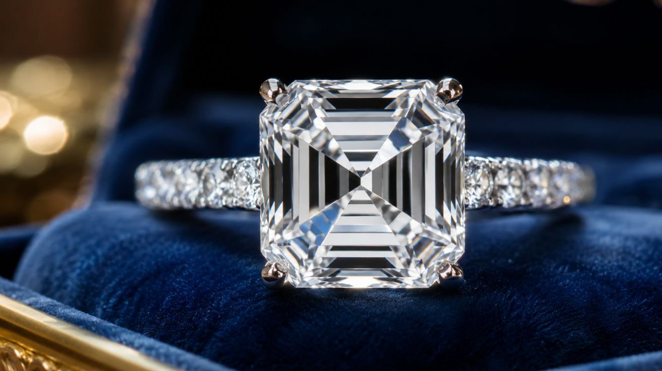 Asscher Cut Diamond Only Choose It If You Love Crisp, Sharp Light